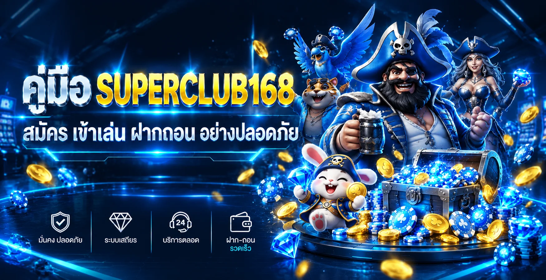 SUPERCLUB168 คู่มือตรวจเว็บก่อนสมัครและฝากถอน